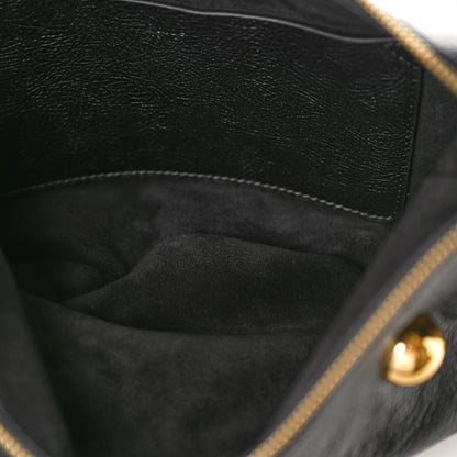 Chloe Calfskin Studded Small Bracelet Hobo Bag Black 5 of 9