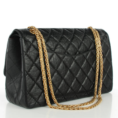 Chanel Aged Calfskin Quilted 2.55 Reissue 227 Flap Black 3 of 8