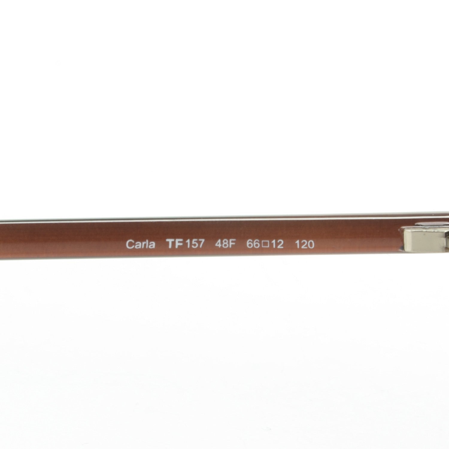 Tom Ford Carla Soft Square Sunglasses TF157 Dark Brown 5 of 5