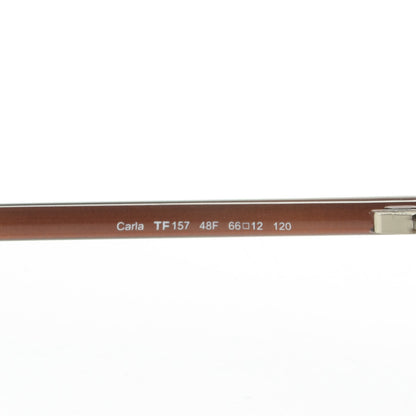 Tom Ford Carla Soft Square Sunglasses TF157 Dark Brown 5 of 5