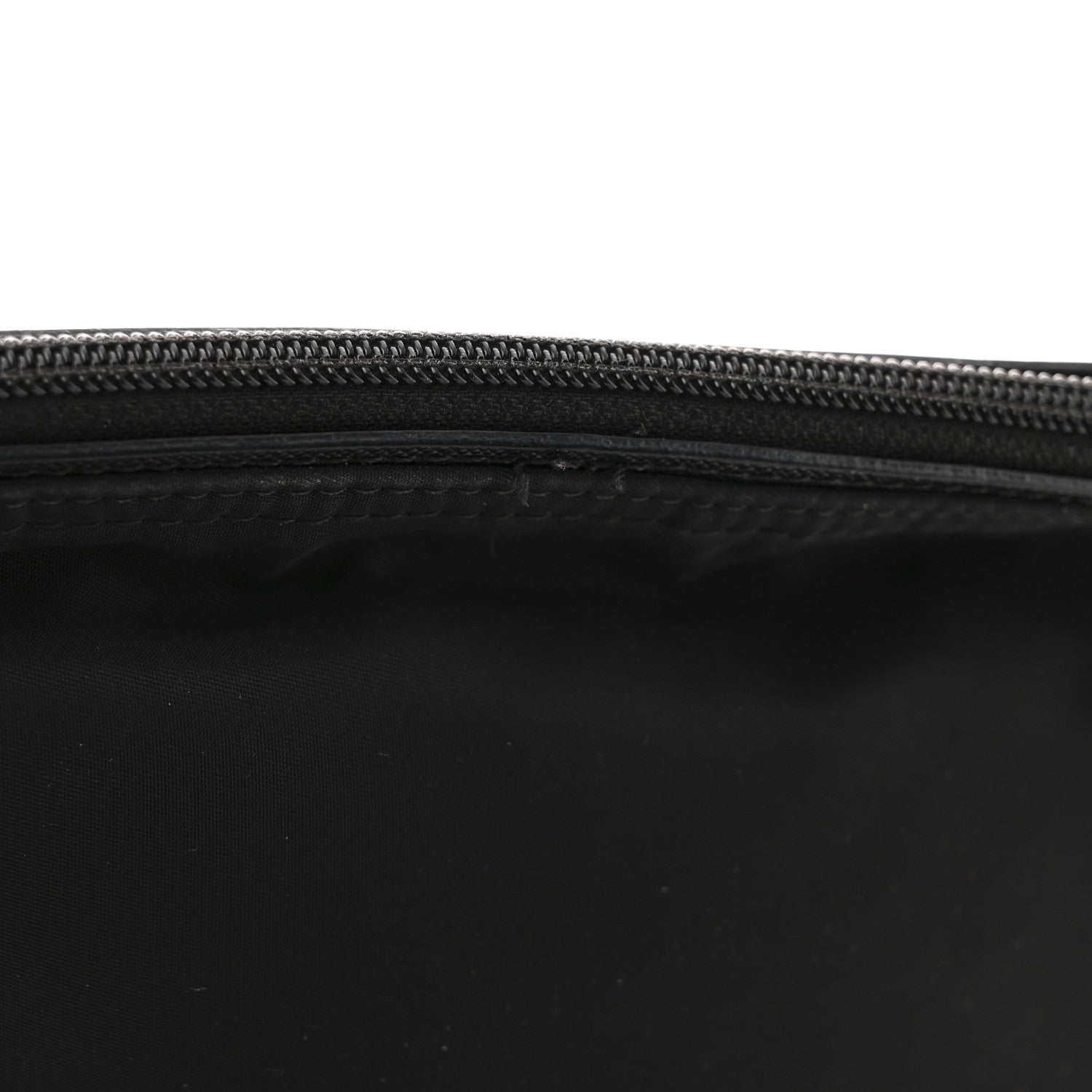 Prada Nylon Flat Messenger Bag Black 11 of 11