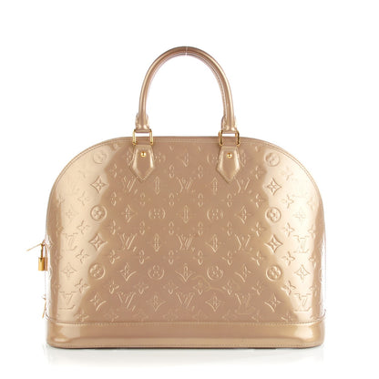 Louis Vuitton Vernis Alma GM Beige Poudre 1 of 13