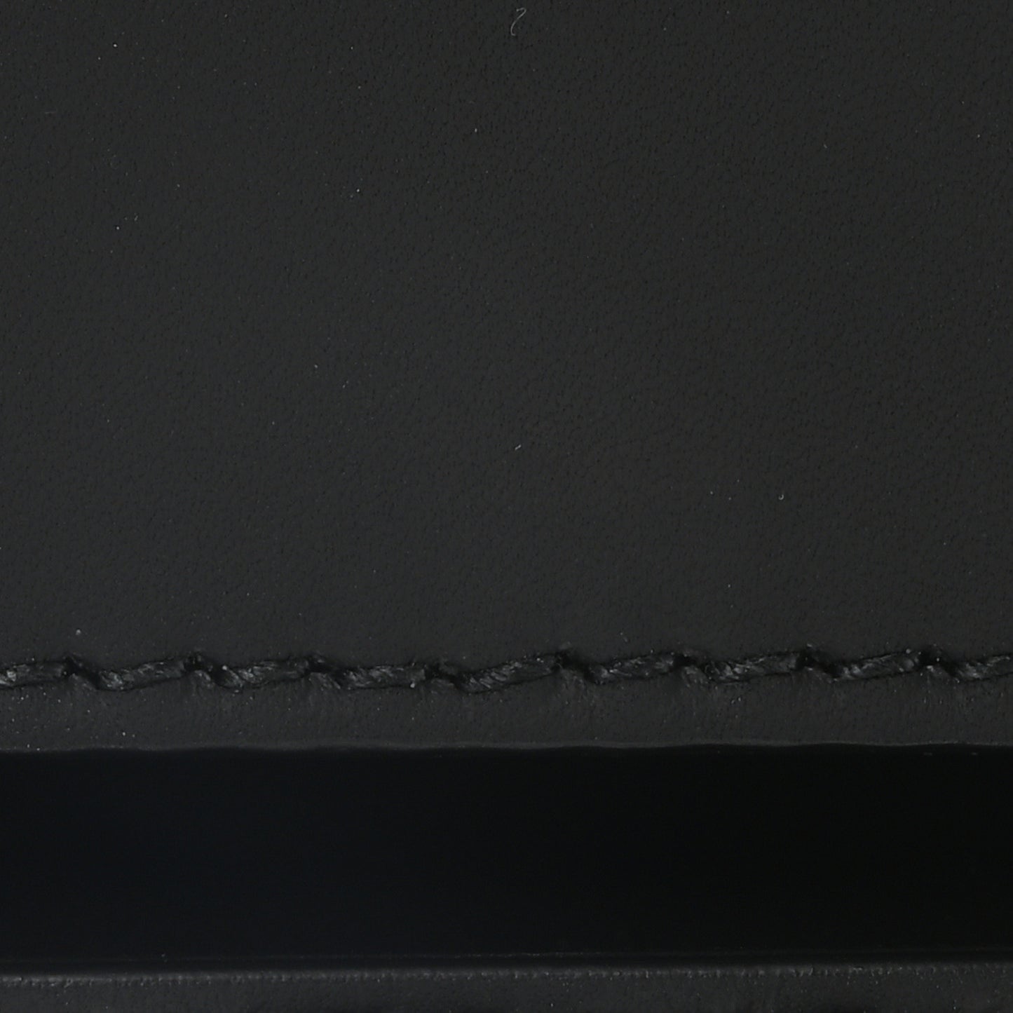 Ultra Matte Calfskin J'Adior Chain Flap Bag Black