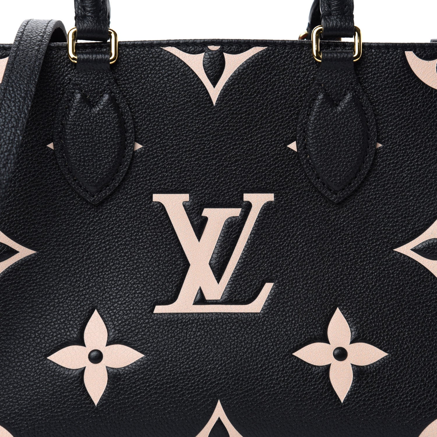 Louis Vuitton Empreinte Monogram Giant Onthego PM Black Beige 10 of 10