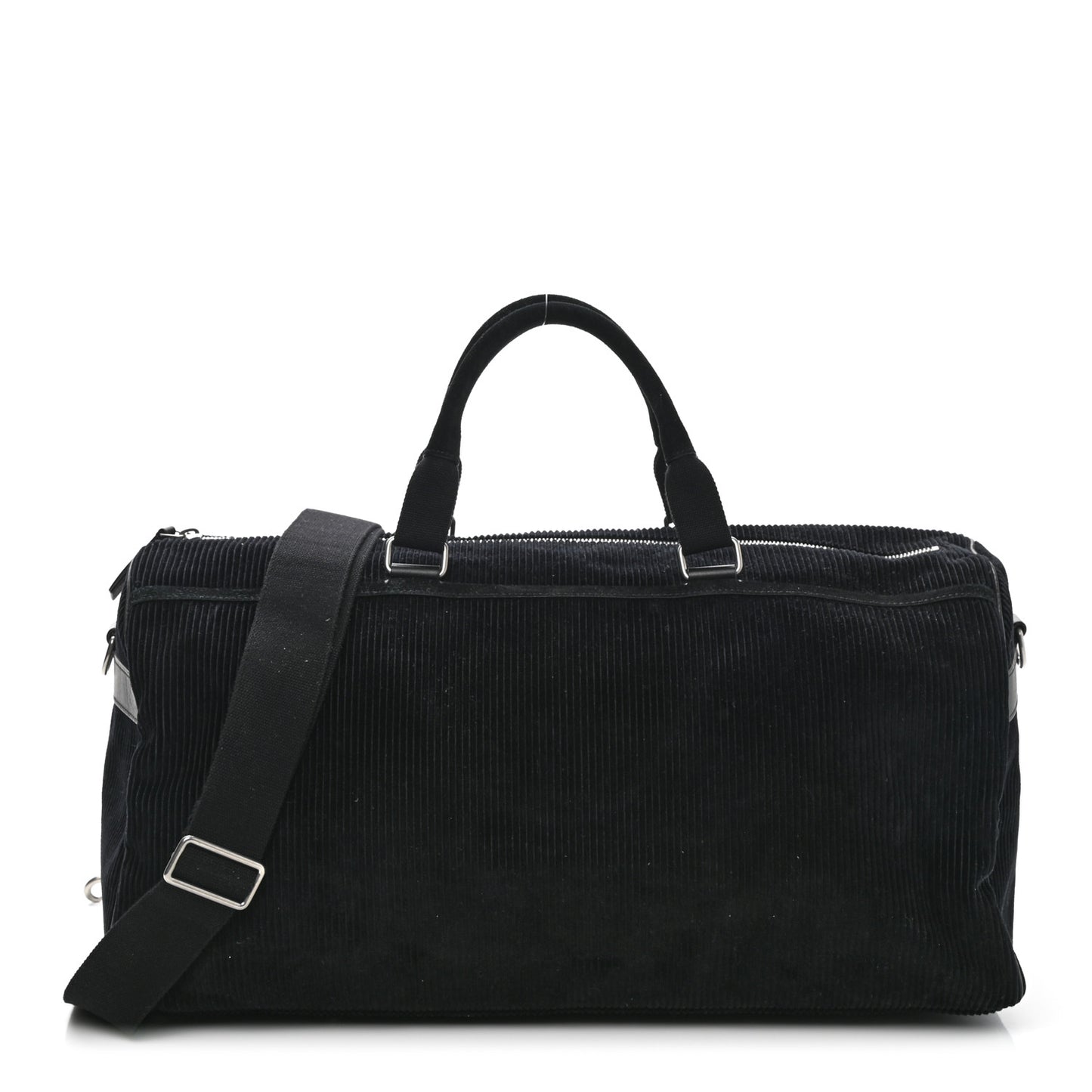 Corduroy Andy Duffle Bag Black