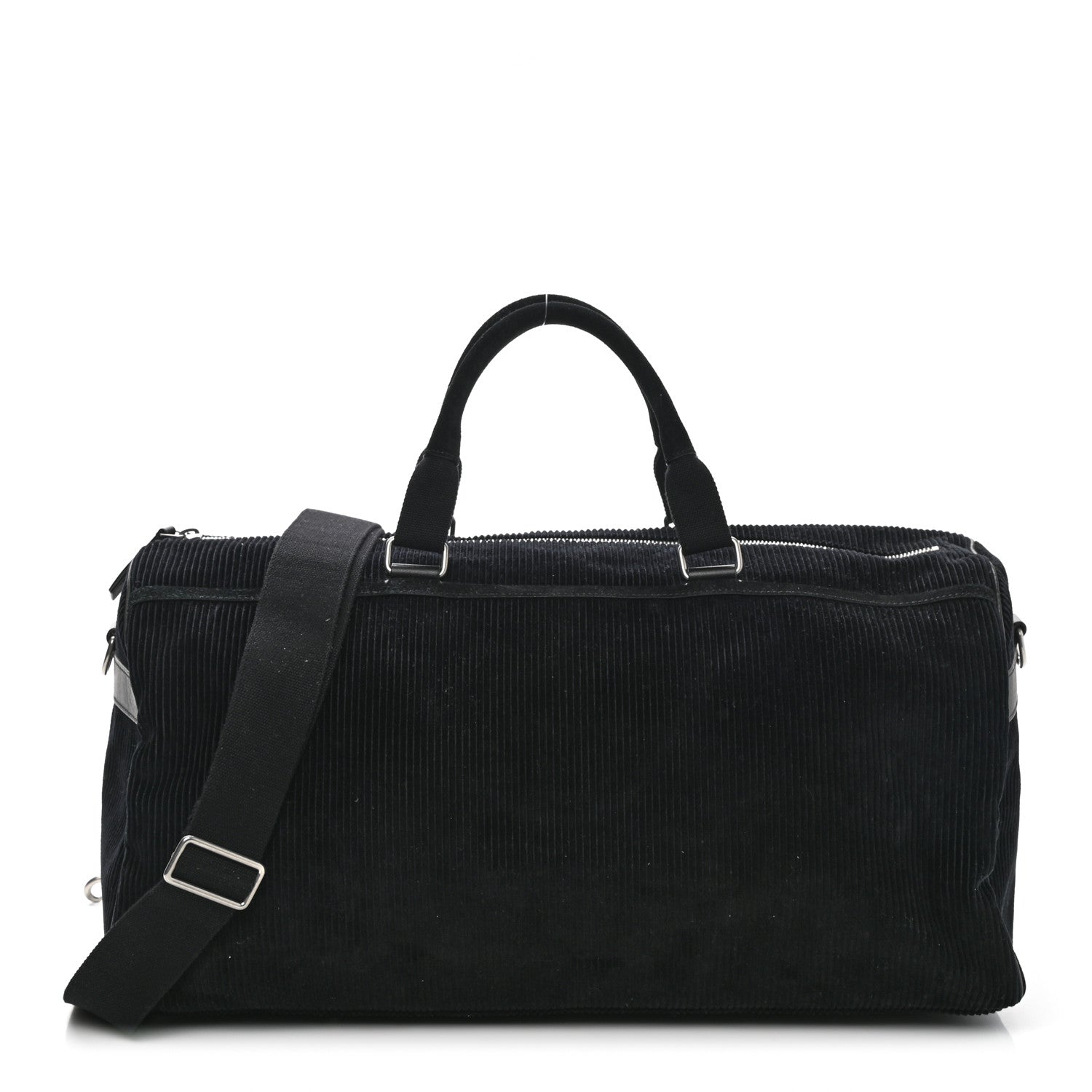 Saint Laurent Corduroy Andy Duffle Bag Black 1 of 10