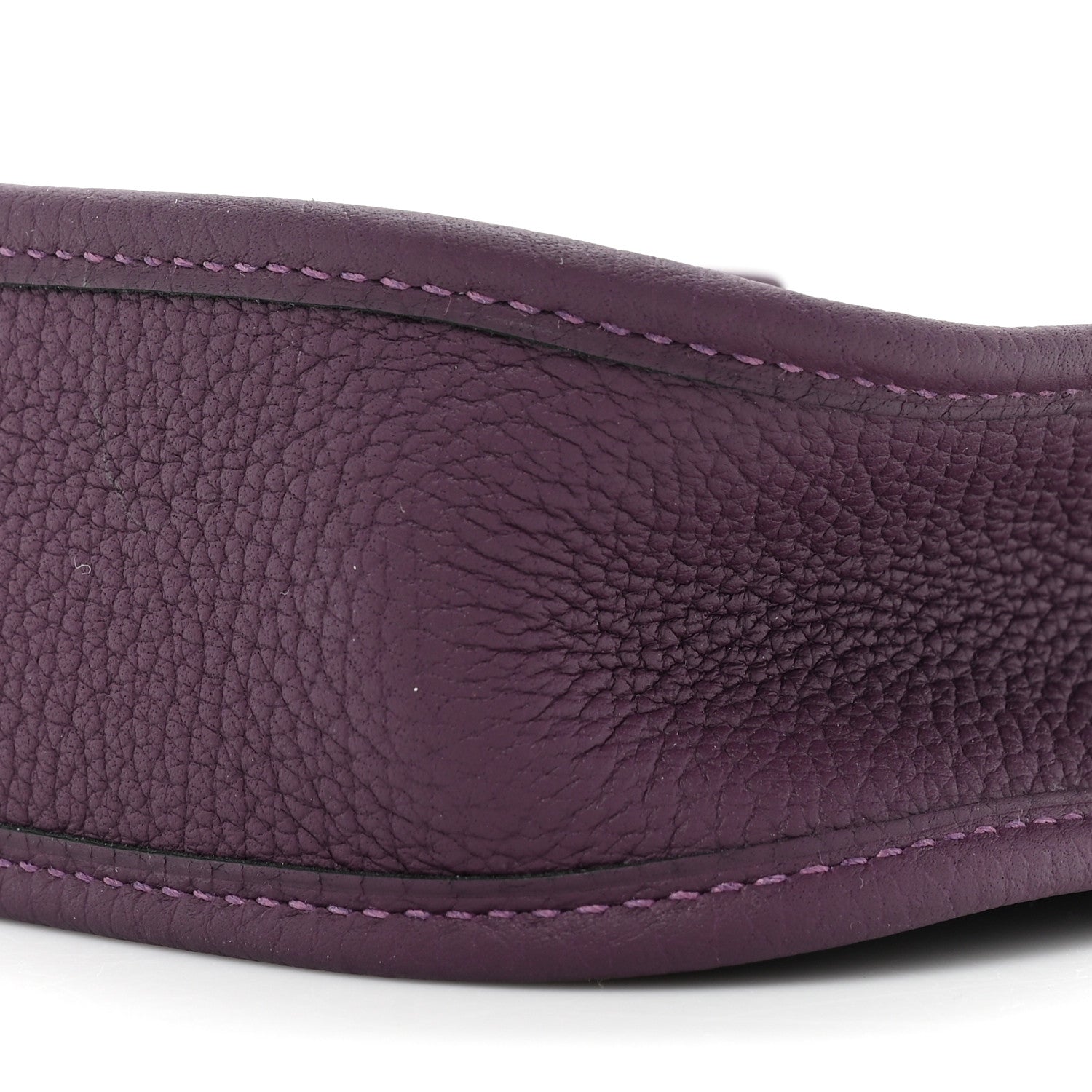 Hermes Taurillon Clemence Amazone Evelyne TPM Cassis Rouge Grenat 7 of 9