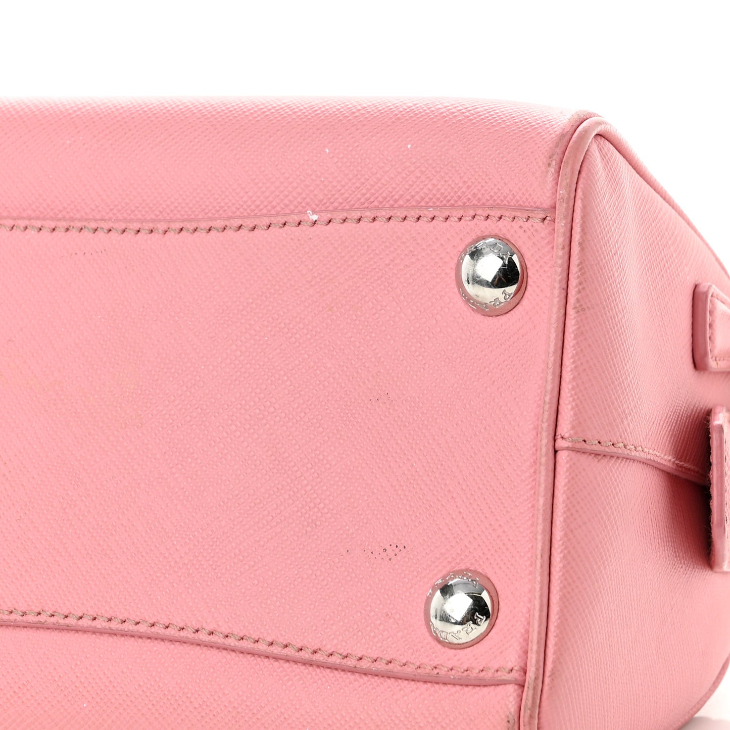 Saffiano Lux Top Handle Crossbody Bag Petalo