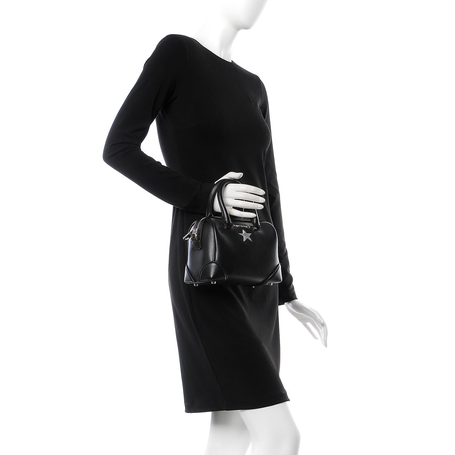 Givenchy Calfskin Star Micro Lucrezia Black Silver 2 of 7