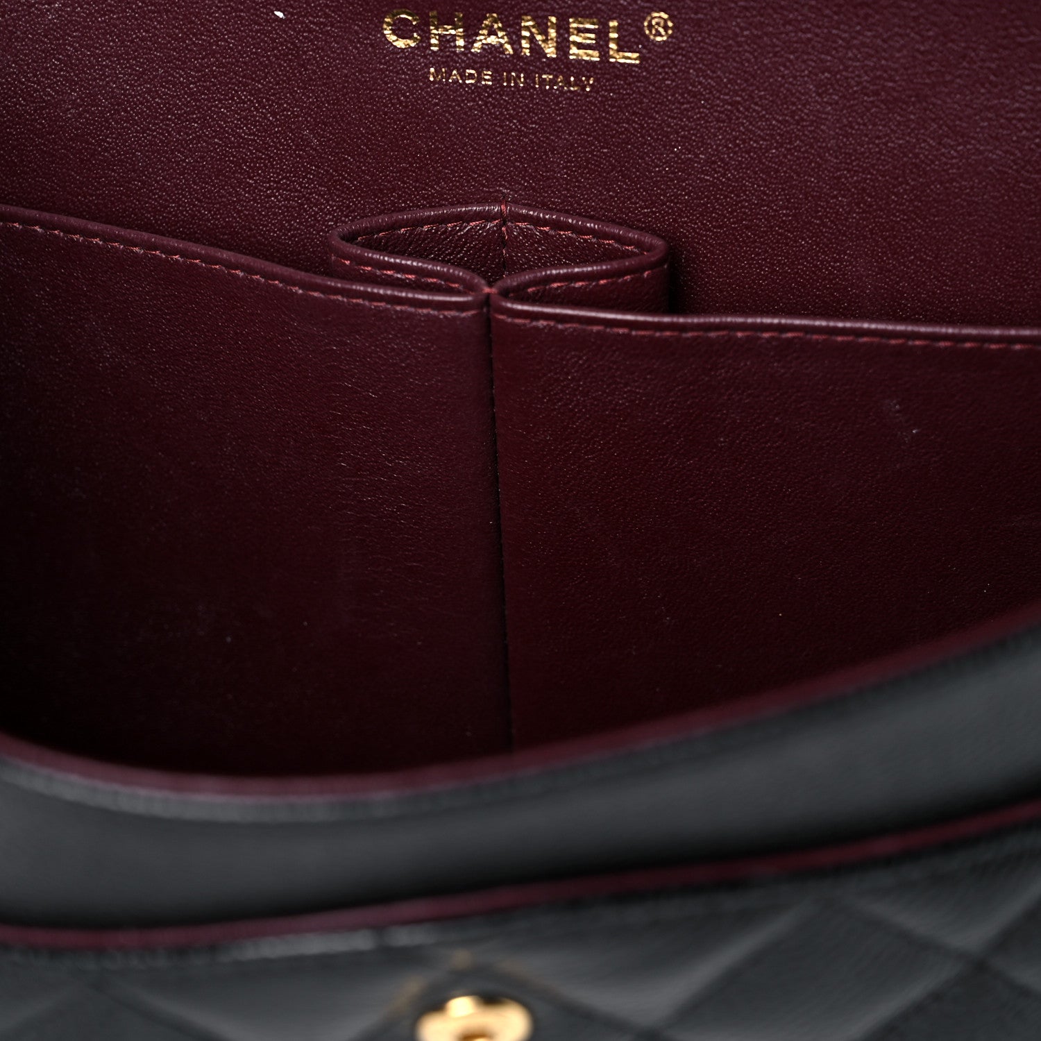 Chanel Caviar Quilted Jumbo Double Flap Black 15 of 16