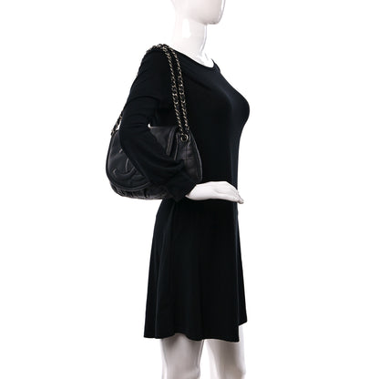 Chanel Caviar Half Moon Large Flap Black 2 of 9