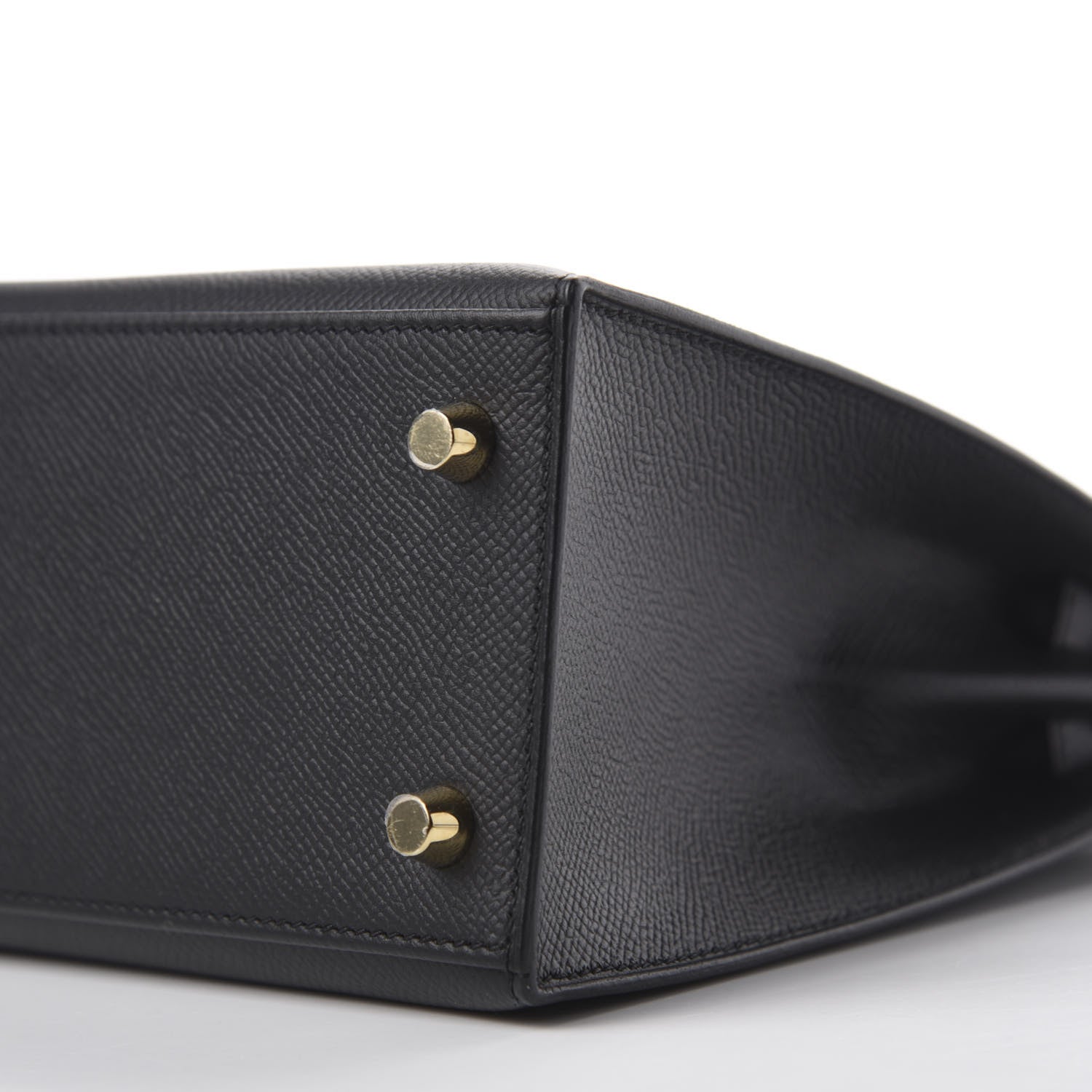 Hermes Epsom Kelly Sellier 25 Black 7 of 11