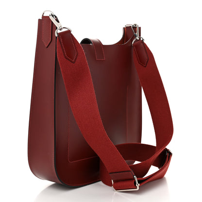 Hermes Vache Hunter Evelyne Sellier 29 PM Rouge H 3 of 11