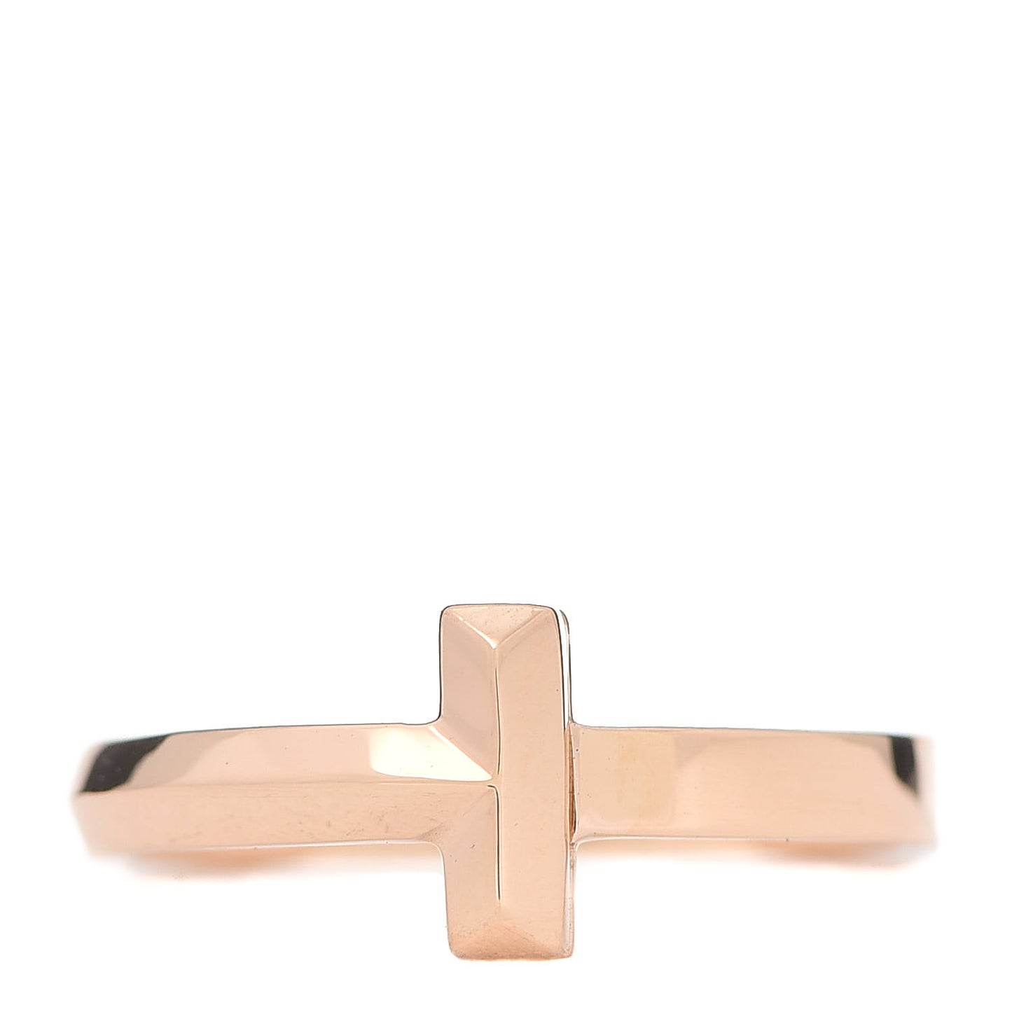 18K Rose Gold T T1 Ring 44 3