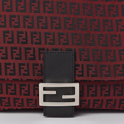 Fendi Zucchino Mama Baguette Red 12 of 12