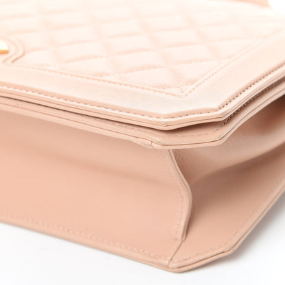 Chanel Lambskin Quilted Flap Beige 10 of 14