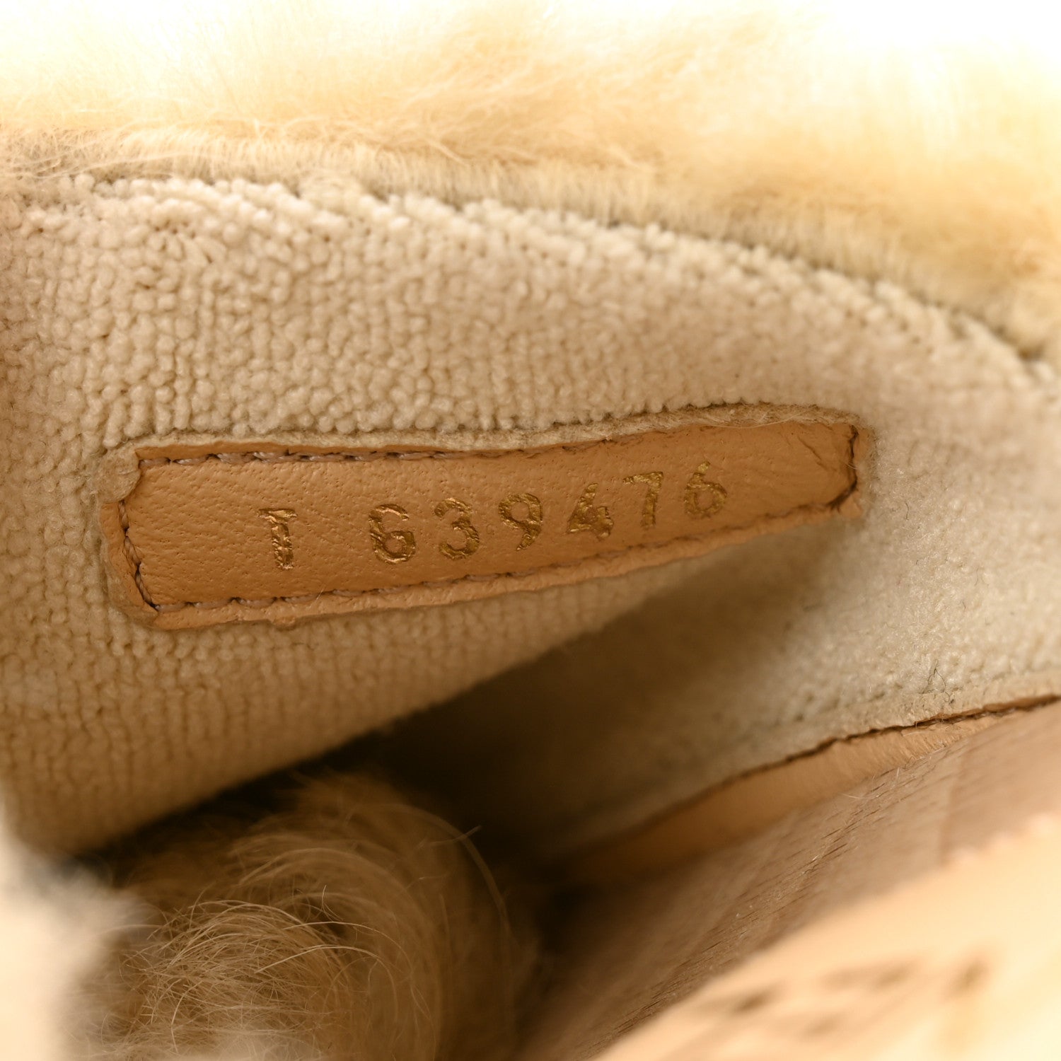 Chanel Shearling Lambskin Clogs 36 Beige 8 of 9