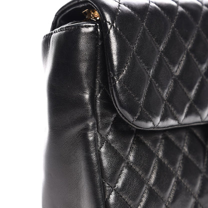 Chanel Lambskin Quilted Medium Westminster Pearl Flap Black 8 of 8