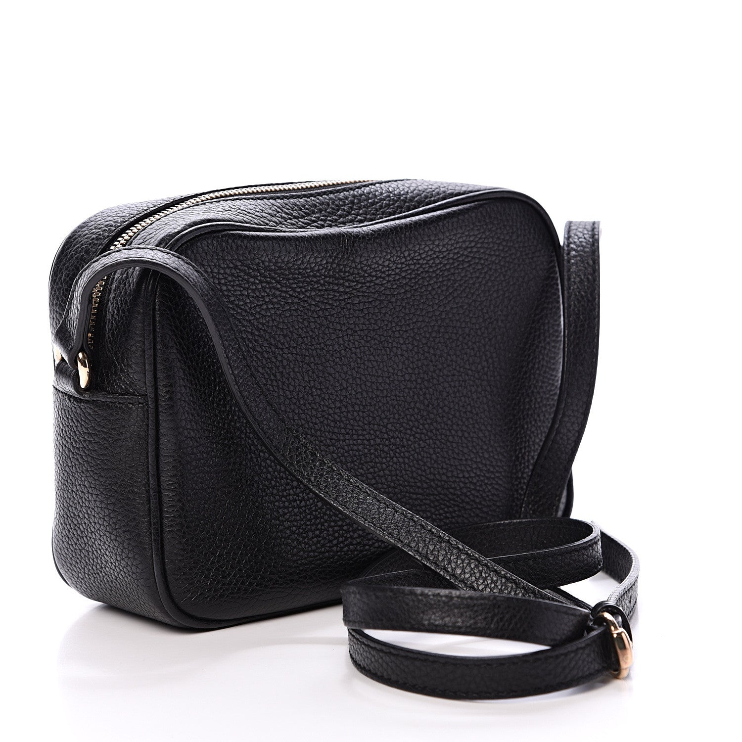 Gucci Pebbled Calfskin Small Soho Disco Bag Black 2 of 10