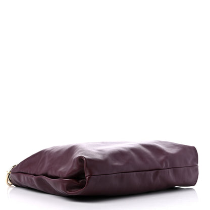 Jimmy Choo Smooth Calfskin Callie Hobo Bag Burgundy 4 of 10
