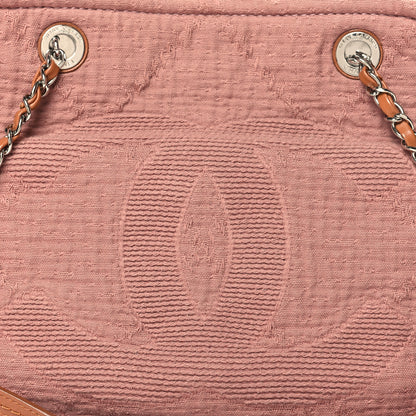 Chanel Canvas Large Double Face Tote Pink 8 of 10