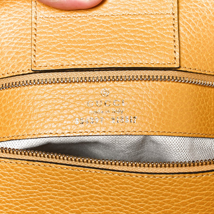 Gucci Dollar Calfskin Medium Swing Tote Yellow 6 of 11