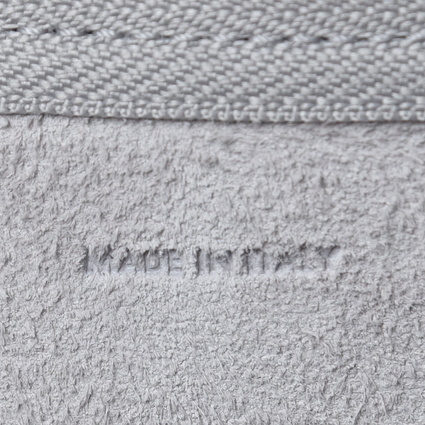Laminated Calfskin Nano Belt Bag Silver