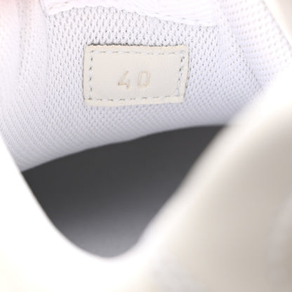 Gucci Calfskin Web Womens Platform Sneakers 40 White 9 of 9