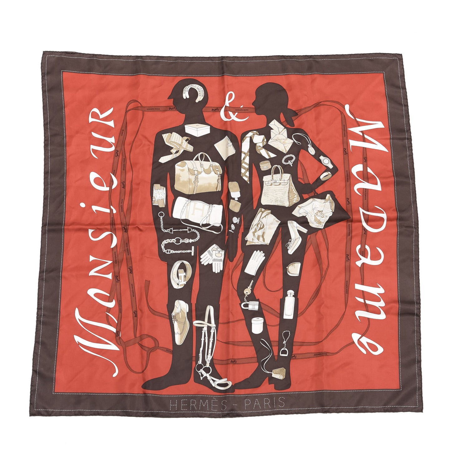 Silk Monsieur et Madame Shawl 140