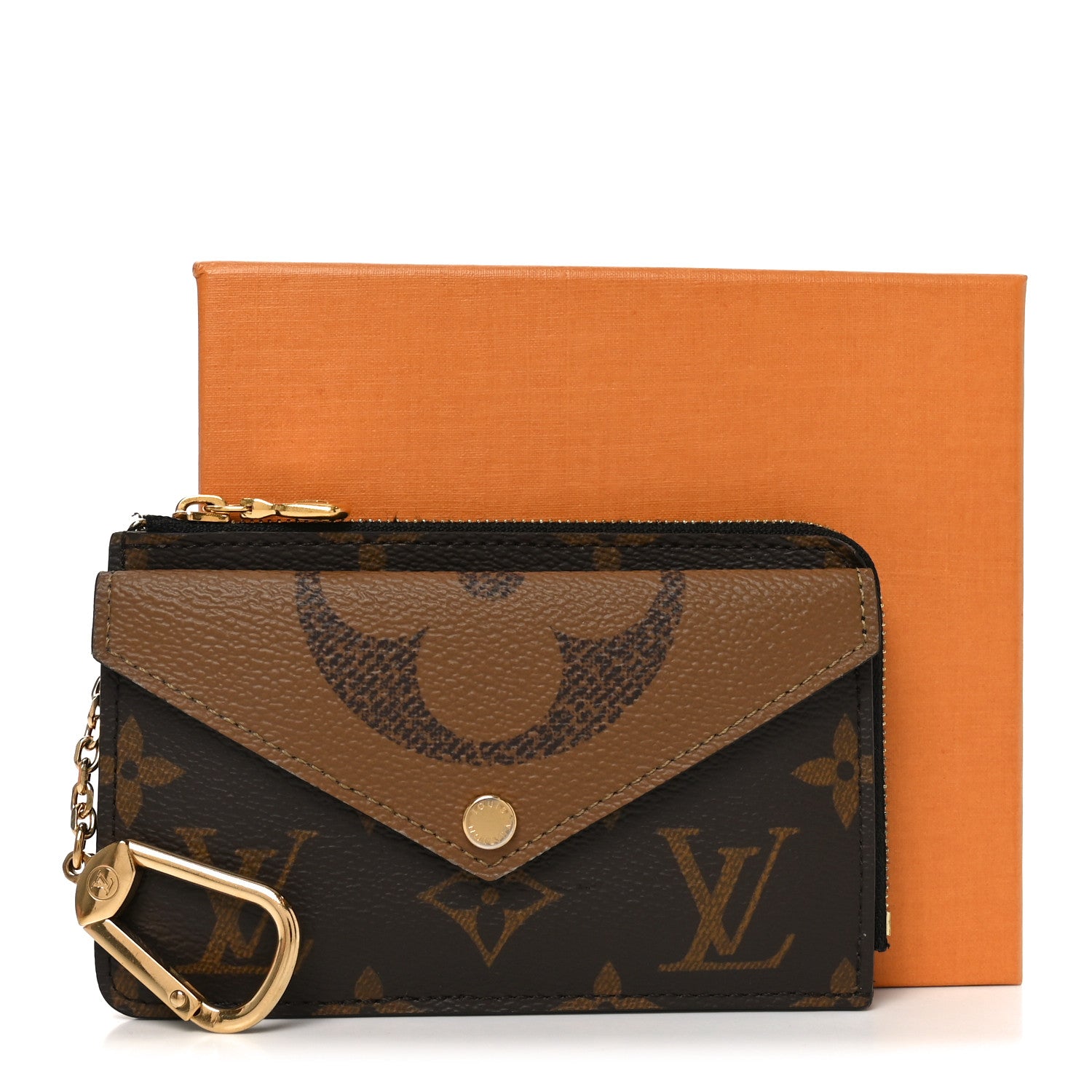 Louis Vuitton Reverse Monogram Recto Verso Card Holder Brown 7 of 7