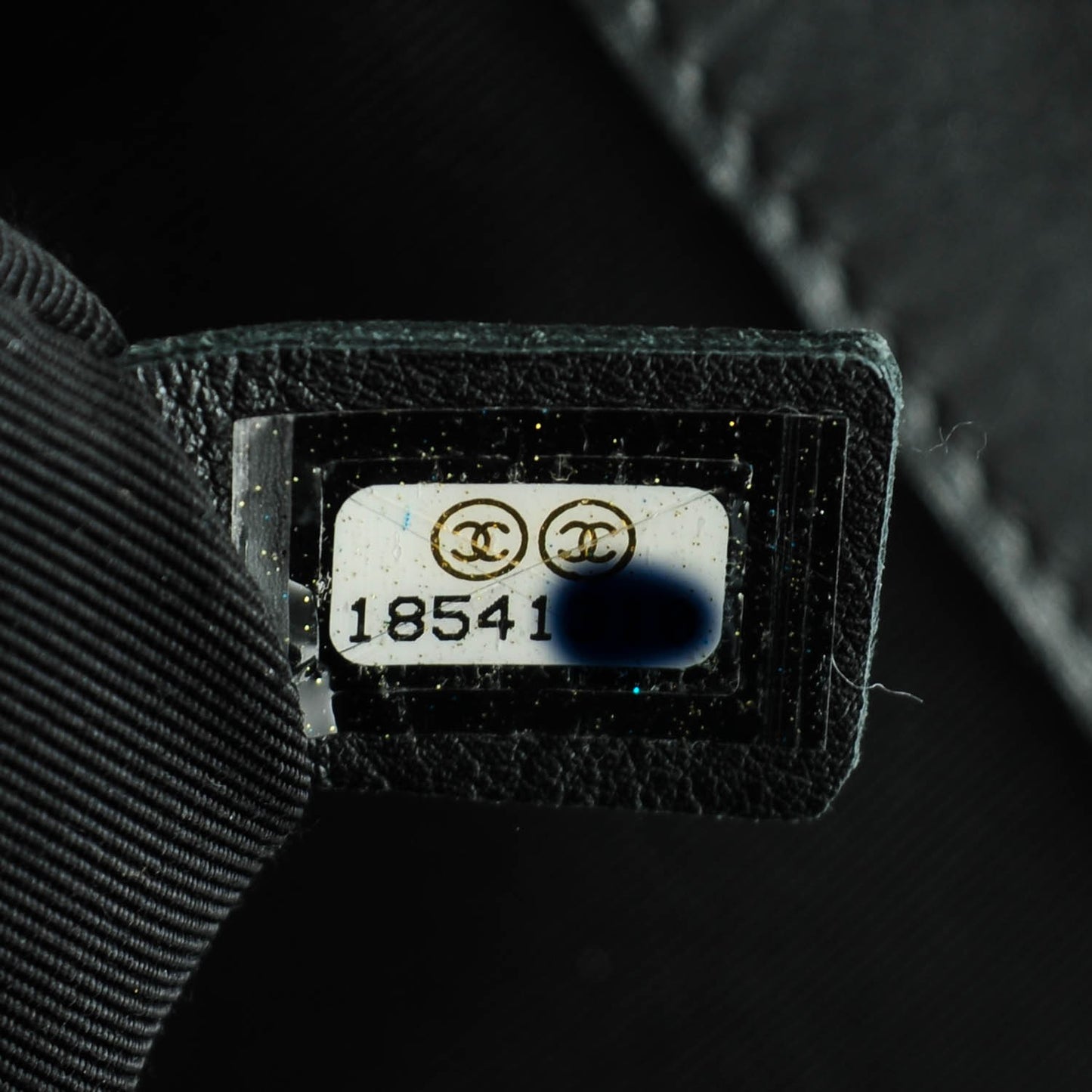 Calfskin Enchained XL Boy Flap Black