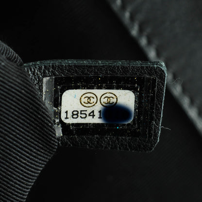 Chanel Calfskin Enchained XL Boy Flap Black 7 of 7