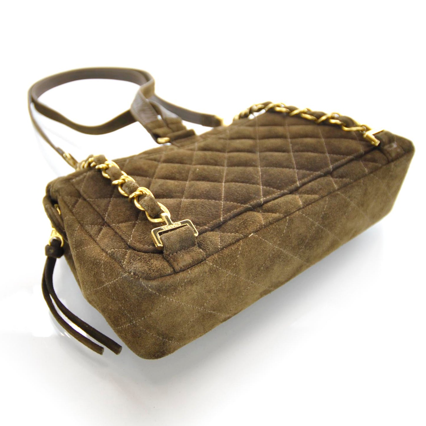 Suede Backpack Brown
