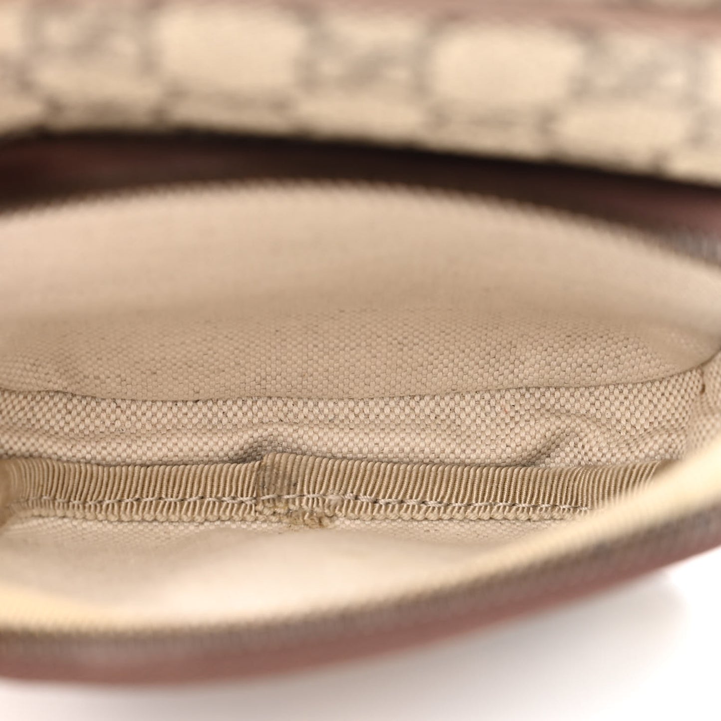 GG Supreme Monogram Mini Neo Vintage Double Zip Messenger Bag Beige New Acero Crop
