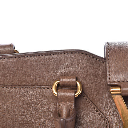 Saint Laurent Sheepskin Small Cabas ChYc Brown 15 of 17