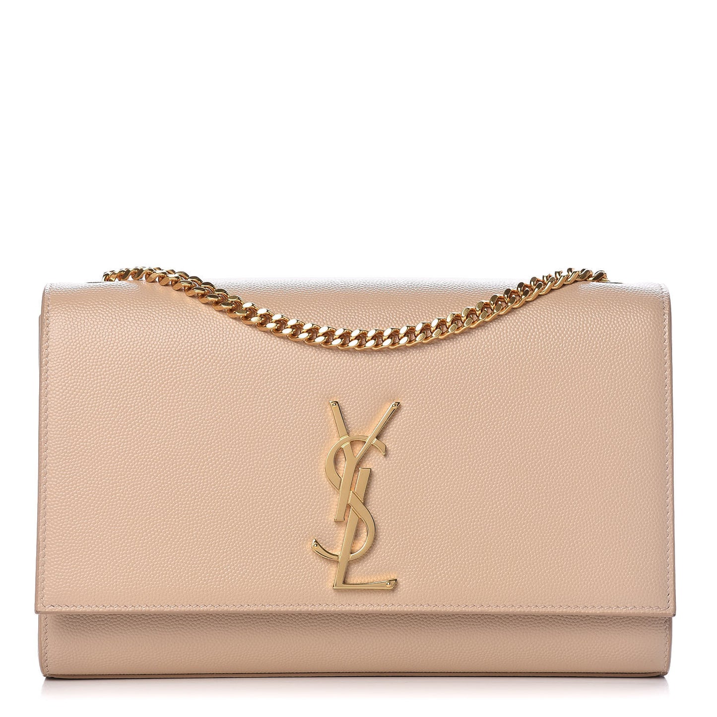 Grain De Poudre Medium Monogram Kate Satchel Nude Powder