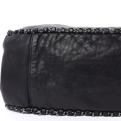 Chanel Lambskin Chain Hobo Black 11 of 15