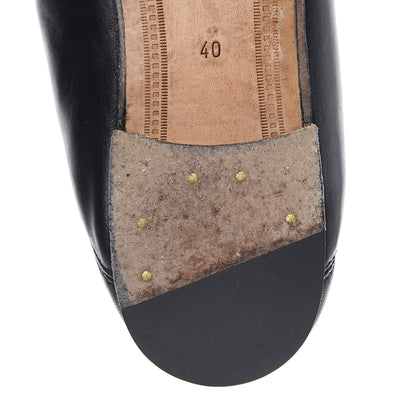 Gucci Lambskin Womens Brixton Horsebit Loafers 40 Black 11 of 13