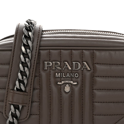 Prada Soft Calfskin Diagramme Camera Bag Bambu 8 of 10