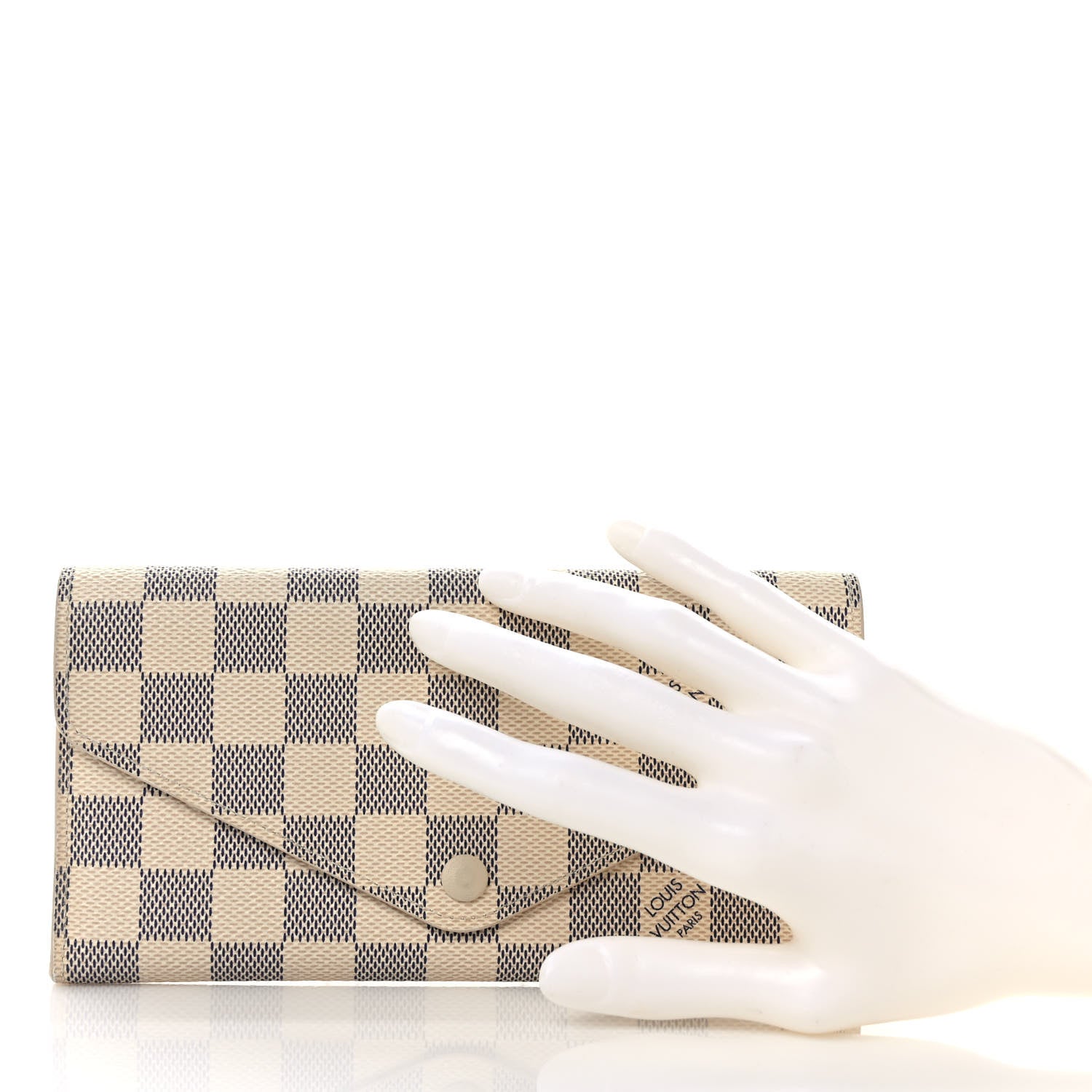 Louis Vuitton Damier Azur Josephine Wallet 2 of 6