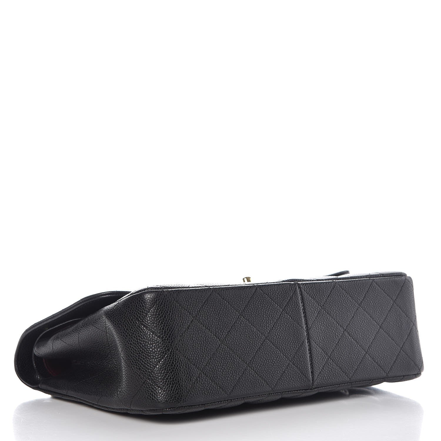 Chanel Caviar Quilted Jumbo Double Flap Black 5 of 10