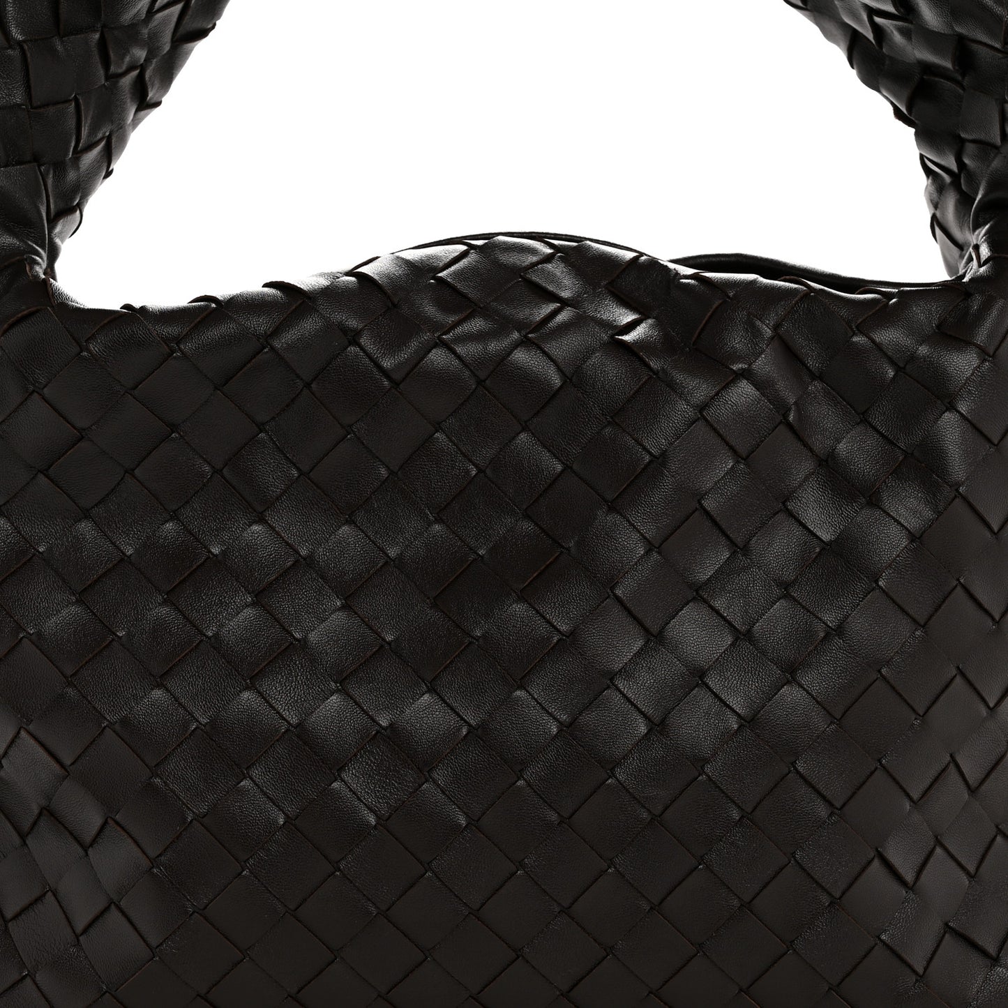 Calfskin Intrecciato Small Hop Fondant