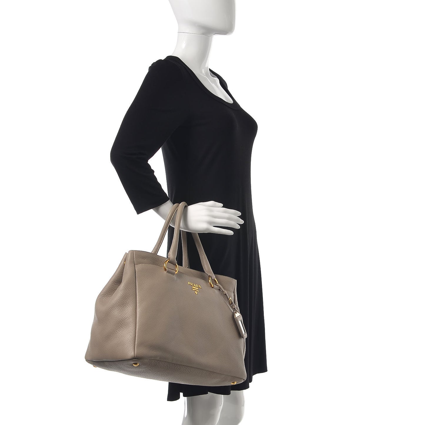 Vitello Daino East West Tote Pomice