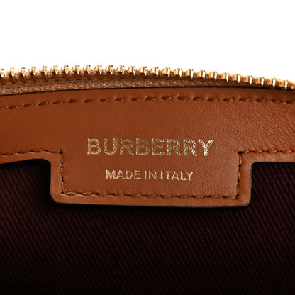 Burberry Horseferry Check Medium Bowling Bag Tan 6 of 10