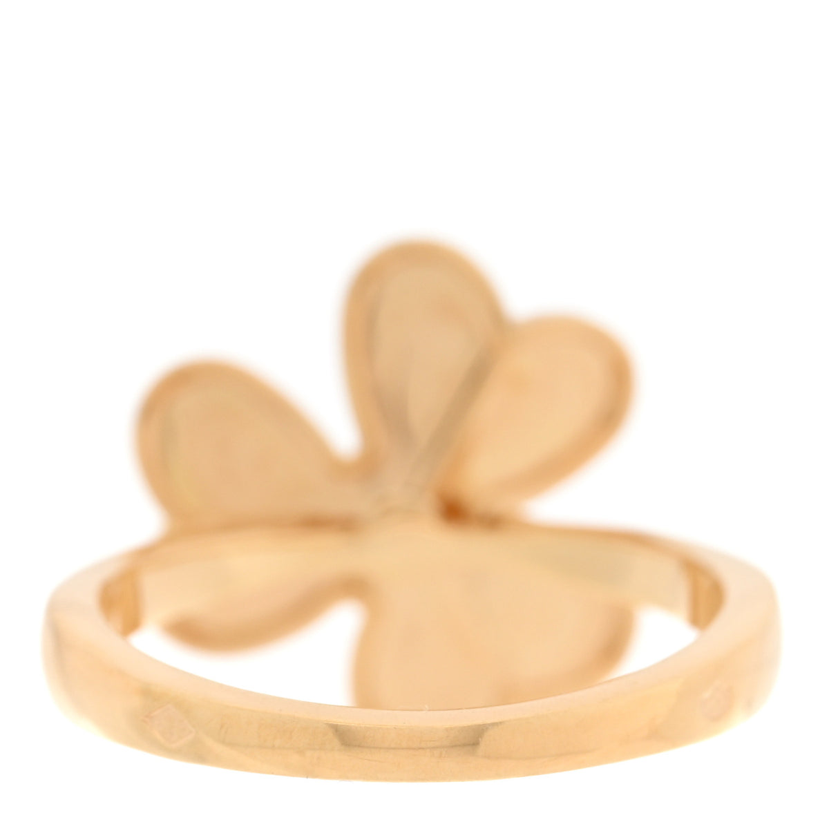 18K Yellow Gold Diamond Small Frivole Ring 52 6