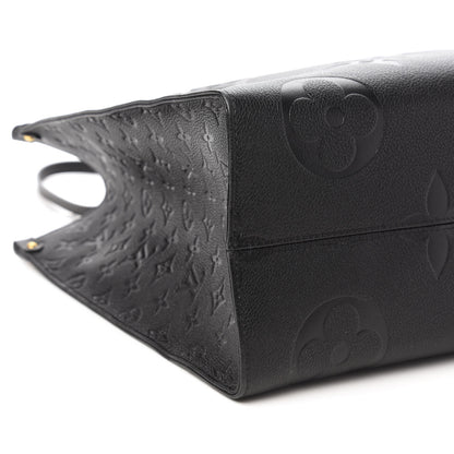 Louis Vuitton Empreinte Monogram Giant Onthego GM Black 6 of 9