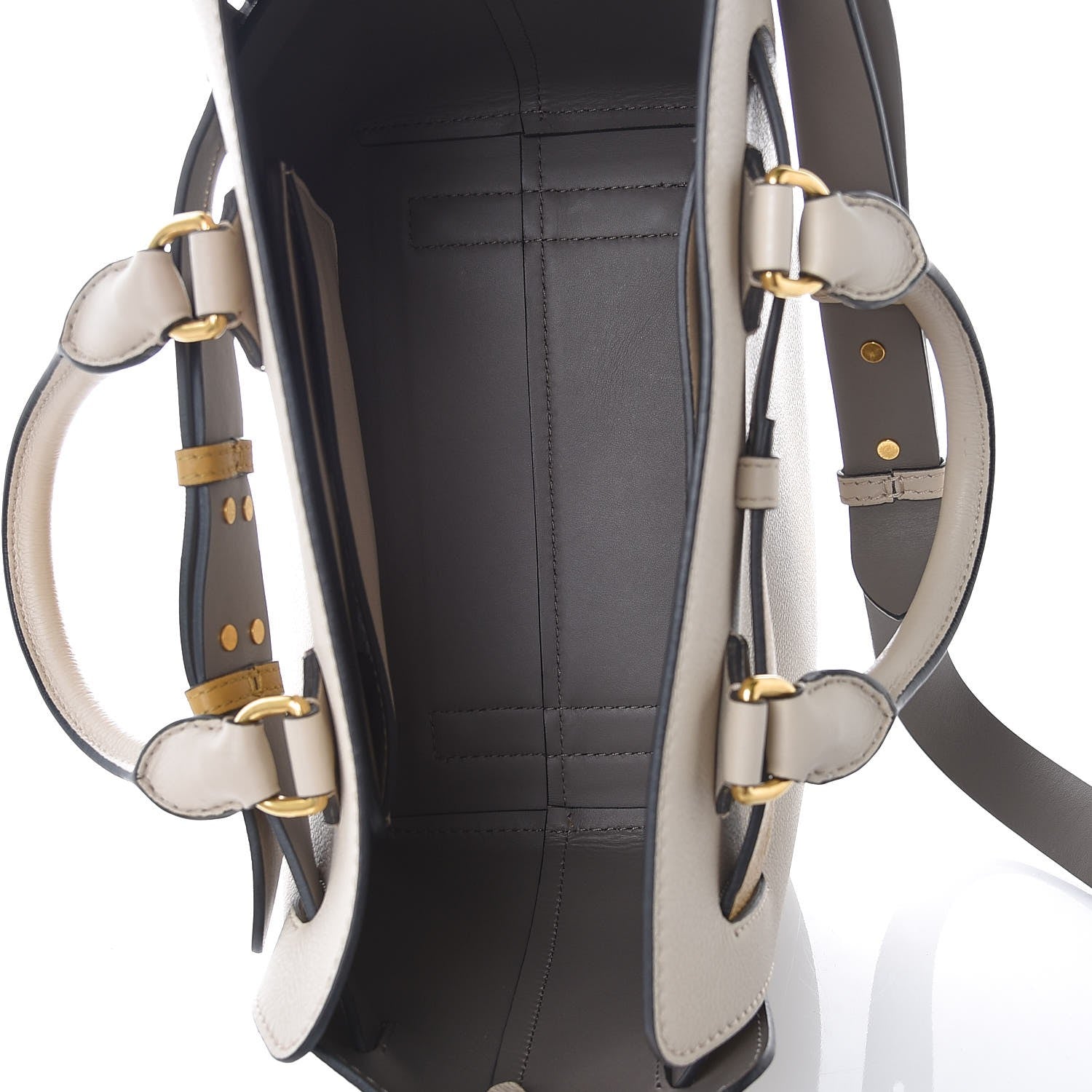 Burberry Soft Grain Calfskin Small Belt Bag Limestone Yellow 6 of 9