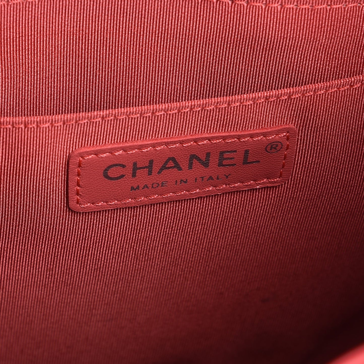 Lambskin Quilted Large Urban Spirit Backpack Red
