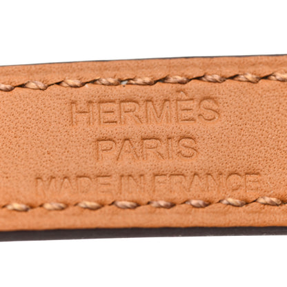 Hermes Swift Kelly Double Tour Bracelet T2 Etoupe 4 of 7