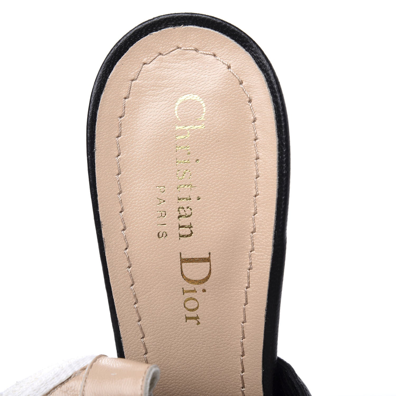 Christian Dior Lambskin Ribbon J'Adior Slingback 65mm Pumps 39.5 Black 8 of 11